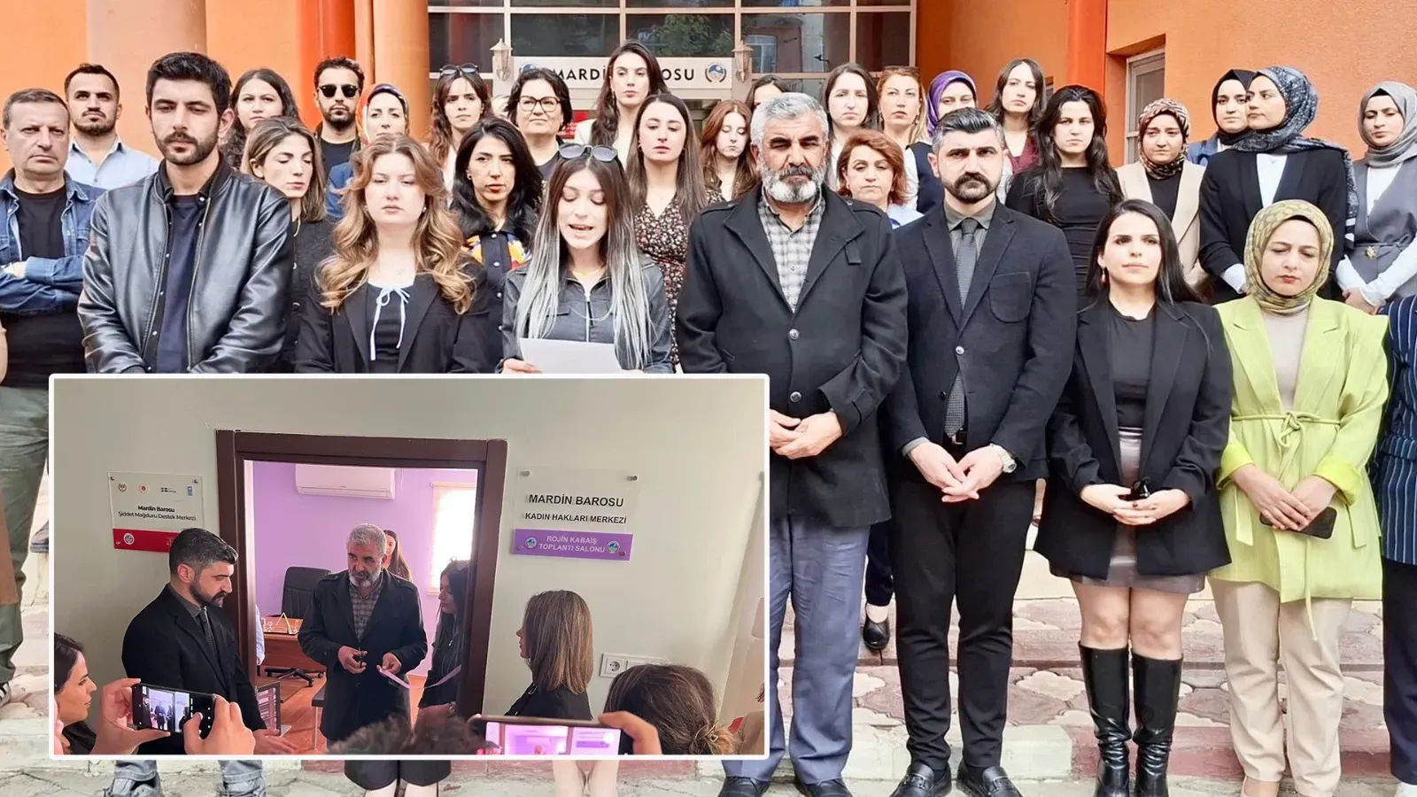 Rojin Kabaiş ismi salona verildi! Şanlıurfa Barosu da katıldı!