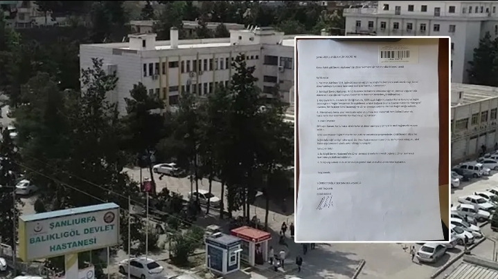 Balıklıgöl Devlet Hastanesi’ndeki döner sermaye için resmi girişim!