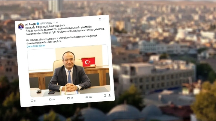 İYİ Parti Şanlıurfa İl Başkanı Eroğlu: Videoyu paylaşsam Türkiye çalkalanır!