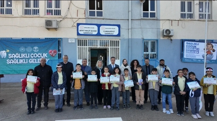 Şanlıurfa'da çocuklar için sağlık etkinliği!