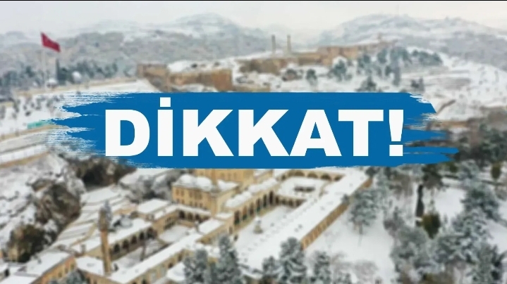 Urfalılar dikkat! Soğuk hava ile birlikte bir uyarı daha geldi!
