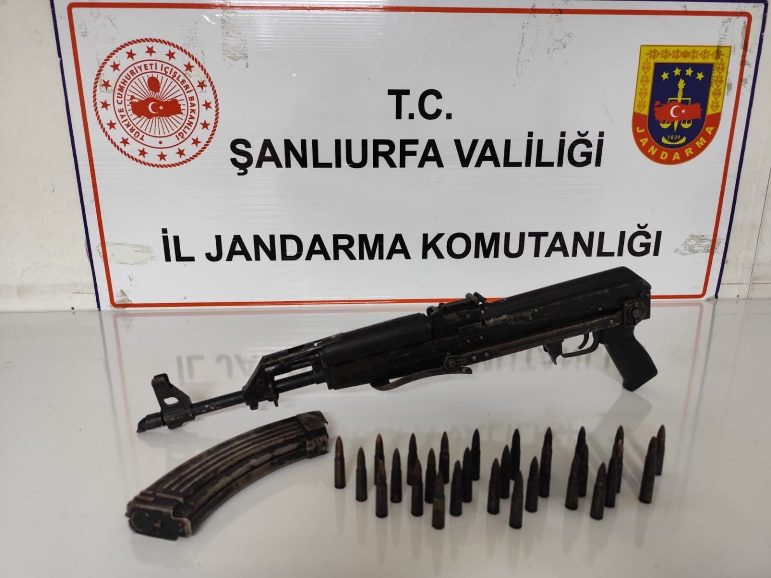 Şanlıurfa’da jandarma ekipleri ele geçirdi!