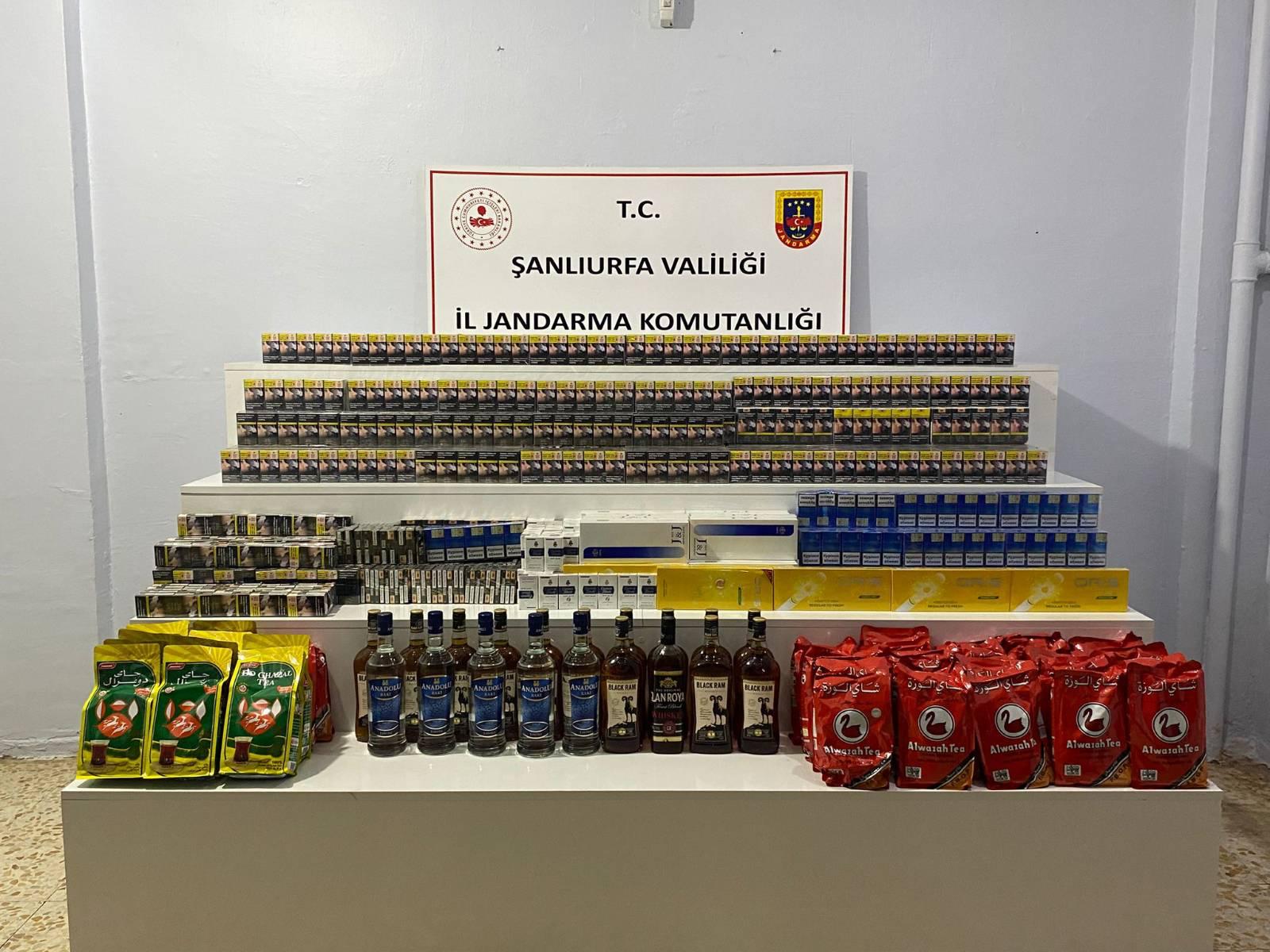 Şanlıurfa’da gümrük kaçağı ürünler ele geçirildi!