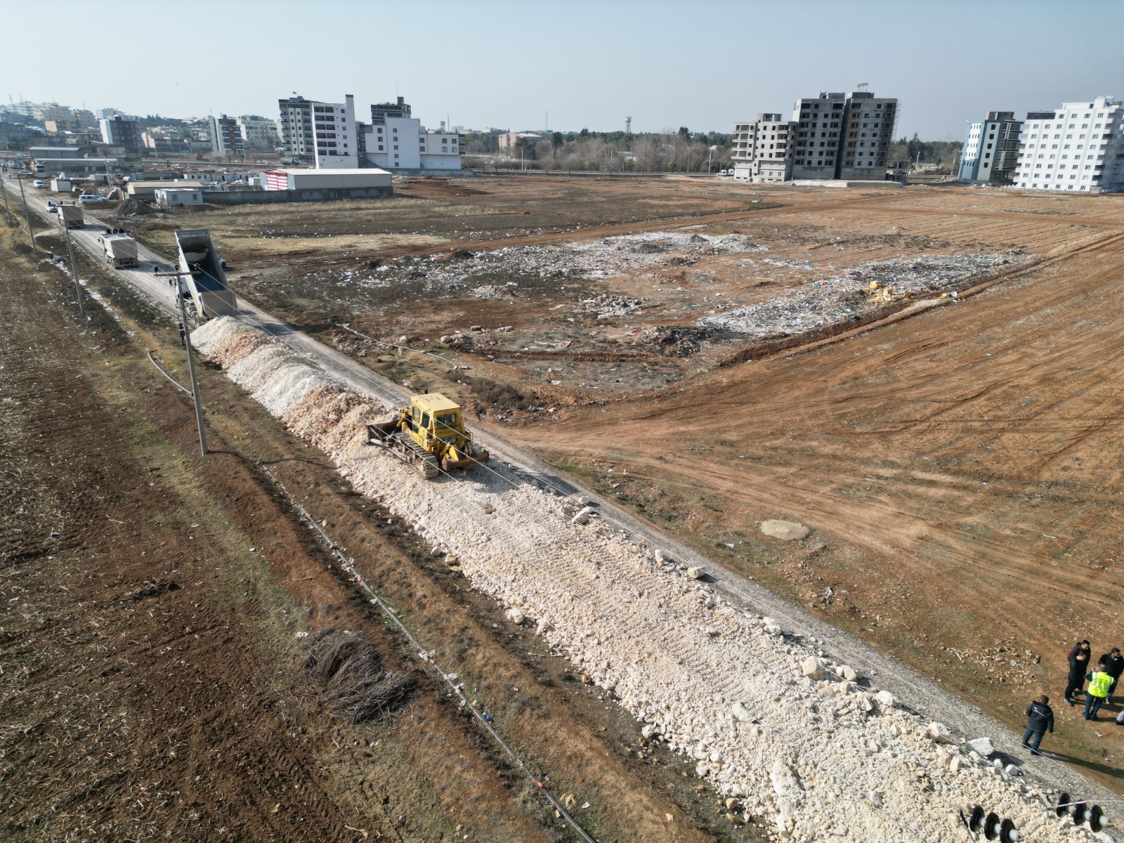 BAŞKAN GÜLPINAR İLE HARRAN OVASI’NDA YOL ÇİLESİ SONA ERİYOR