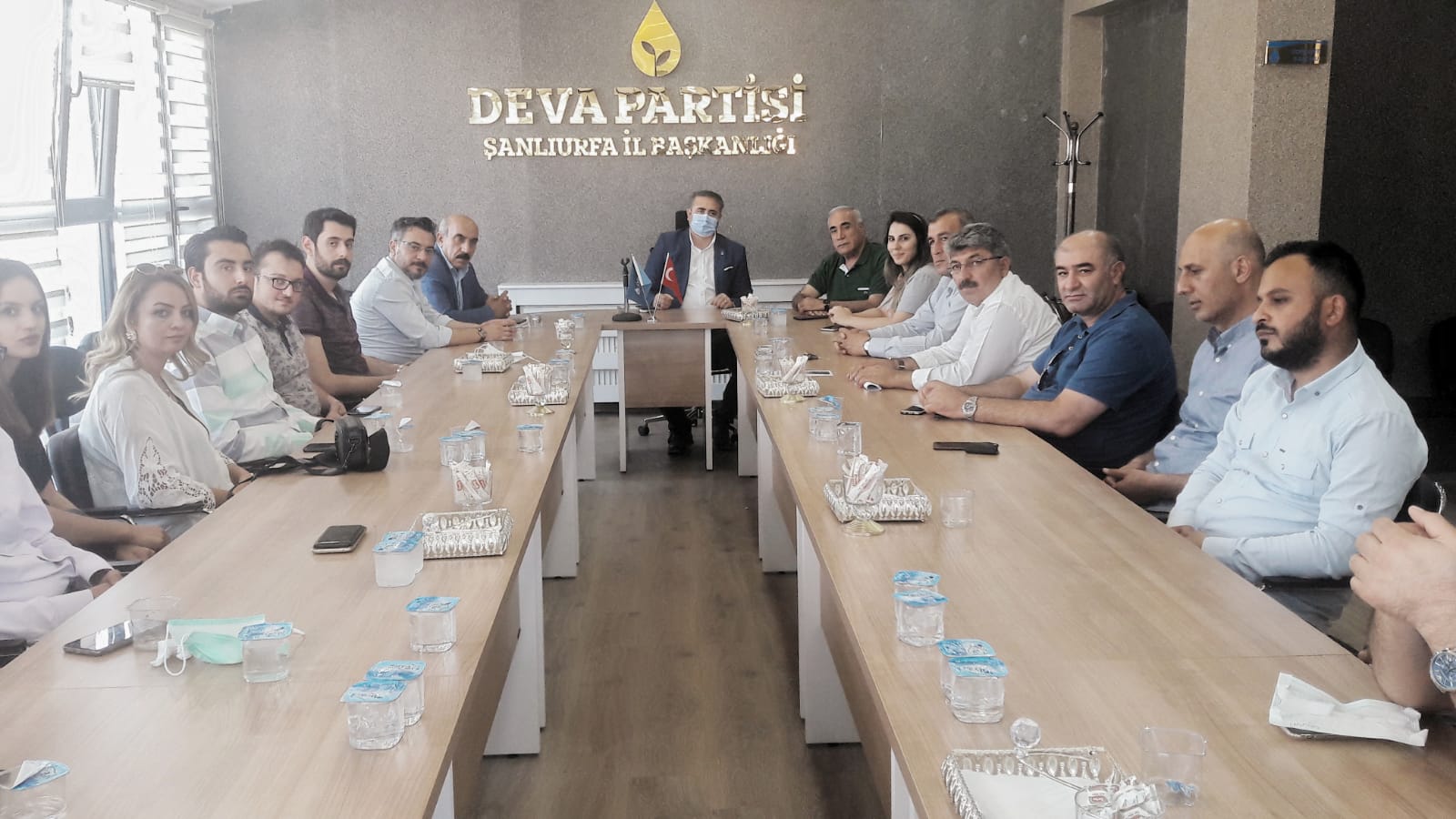 CHP HEYETİNDEN DEVA PARTİSİNE ZİYARET