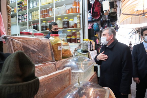Beyazgül Esnaf Ve Vatandaşların Sorunlarını Dinledi
