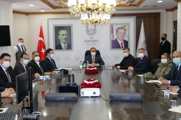Şanlıurfa İl Hıfzıssıhha Kurulu Vali Erin Başkanlığında Toplandı