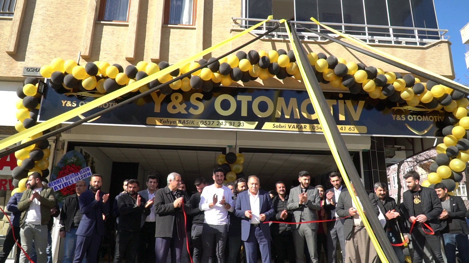 Y&S Otomotiv Törenle Açıldı
