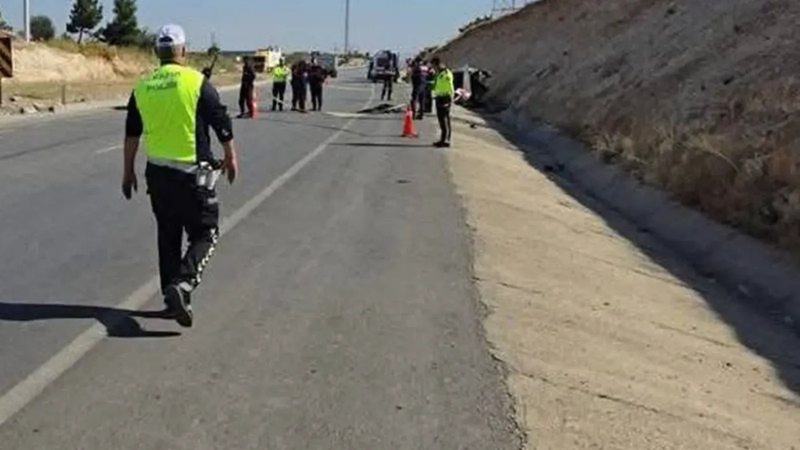 Birecik yolunda kaza! Motosiklet sürücüsü hayatını kaybetti