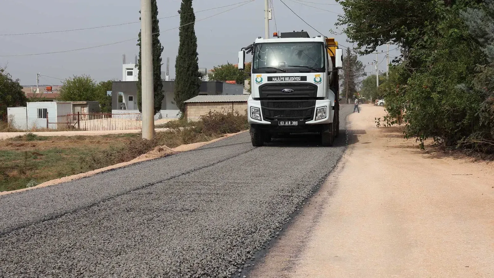 Haliliye Belediyesi’nden kırsal mahallelerde yol seferberliği