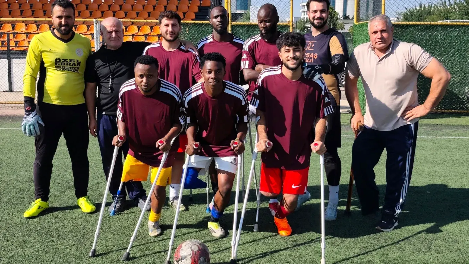 DEPSAŞ Enerji Ampute Futbol Takımı iddialı başladı