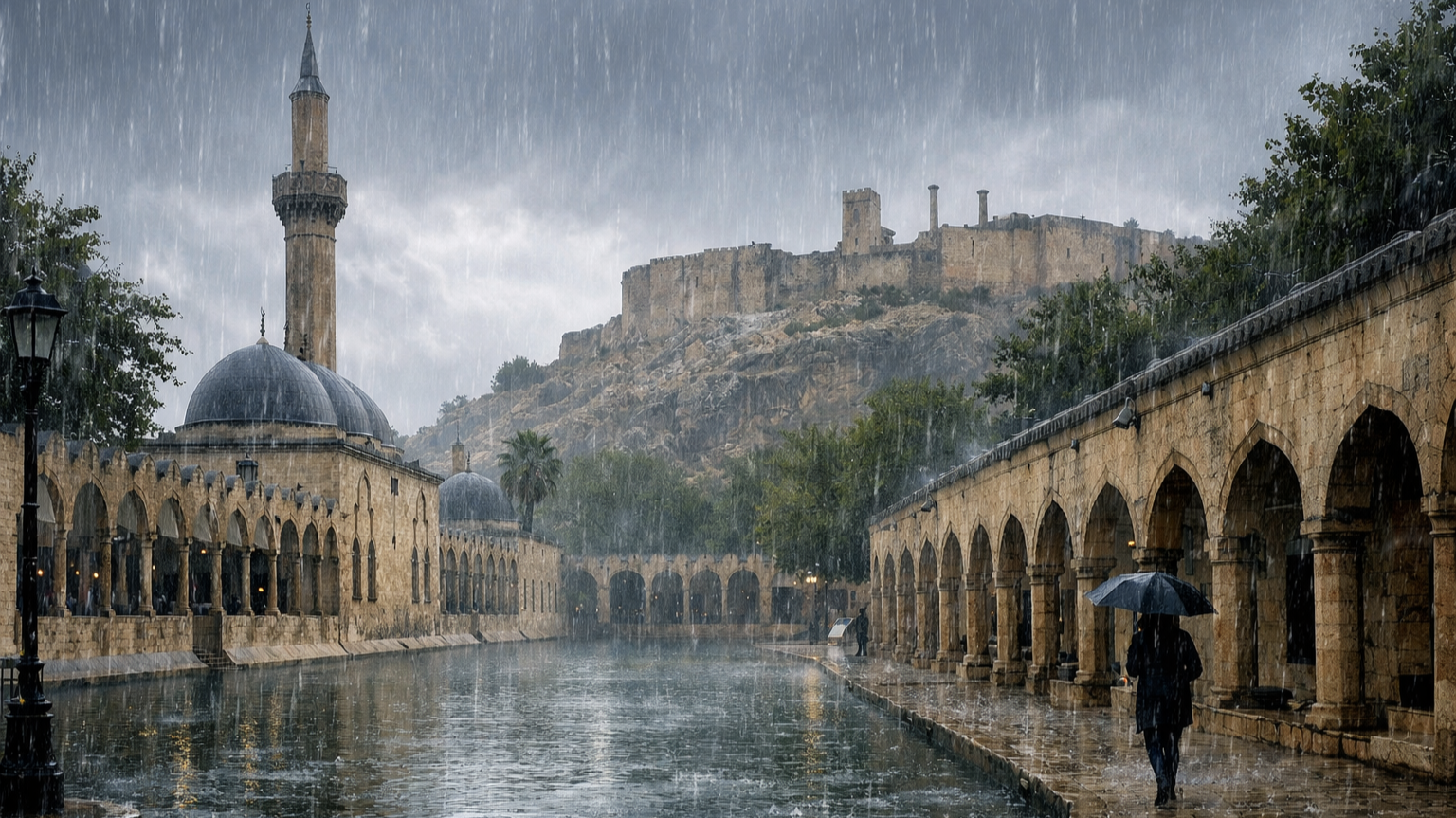 Şanlıurfa için kuvvetli yağış uyarısı! Valilik 7 ilçeyi tek tek açıkladı!