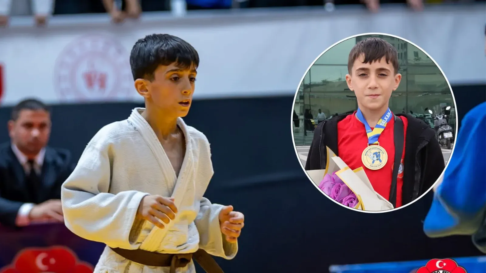 Şanlıurfalı sporcu Ayata, Balkan Judo Şampiyonu oldu